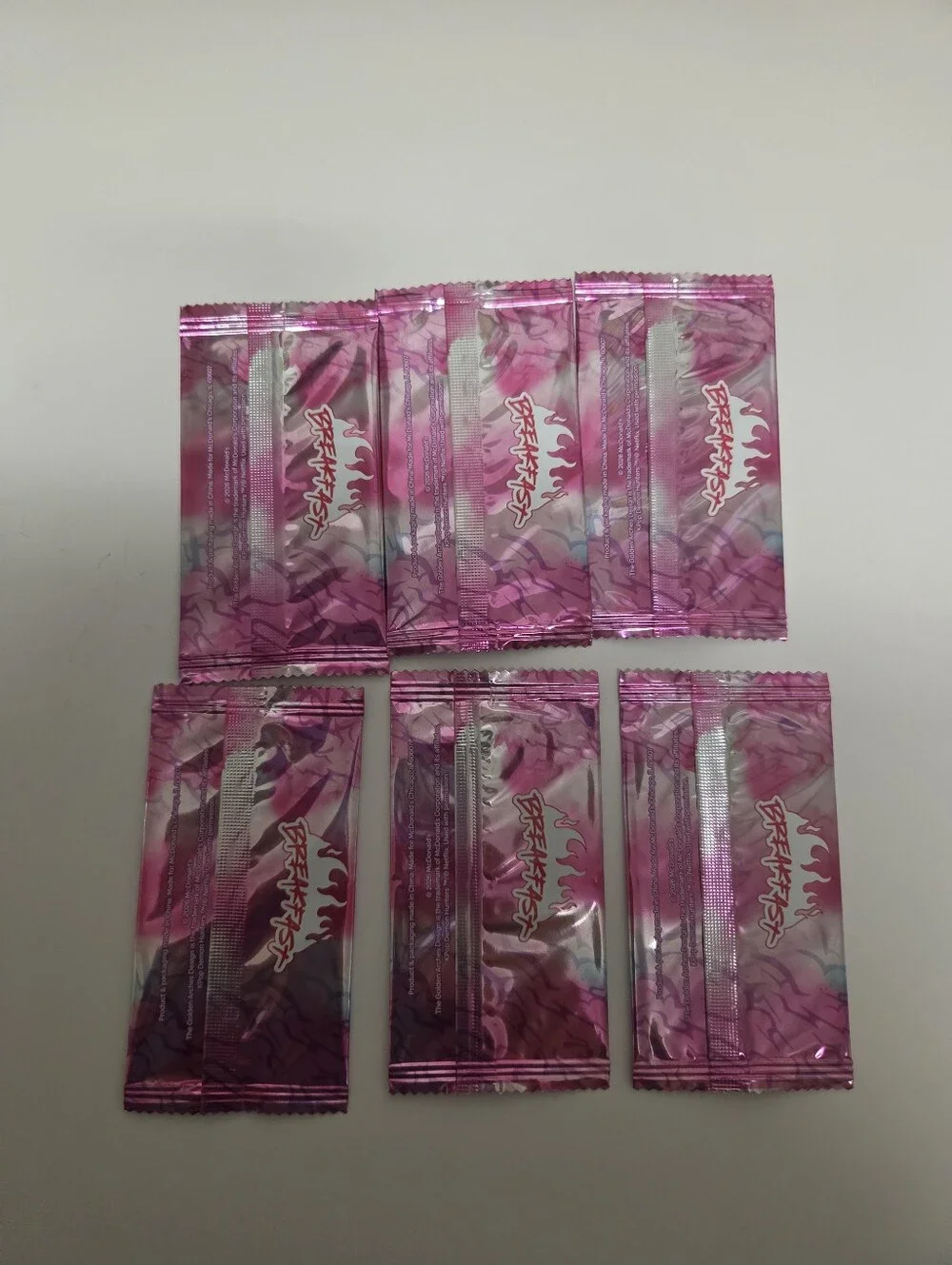 K- POP Demon Hunters Saja Boys Set Of 6 cards